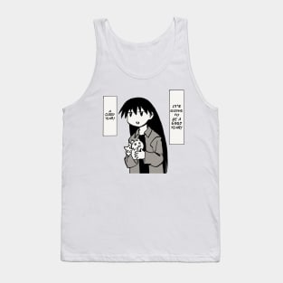 I redraw the good year cat plushies sakaki / azumanga daioh manga Tank Top